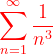 \dpi{120} {\color{Red} \sum_{n=1}^{\infty }\frac{1}{n^{3}}}
